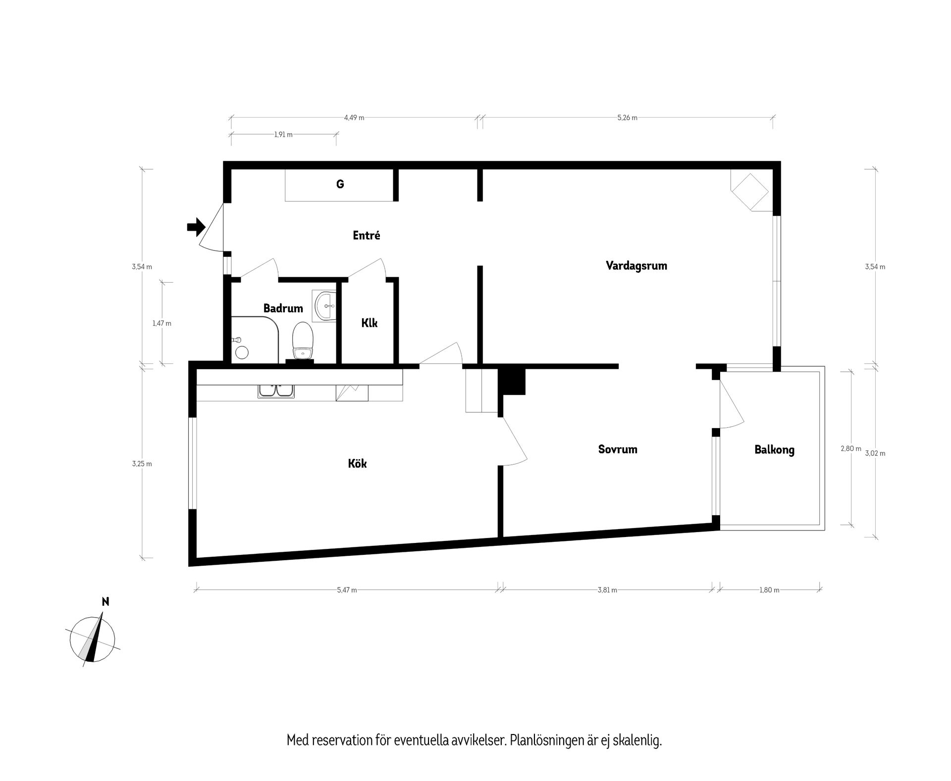 Bostadsrätt, Blåsutgatan 1, Majorna, Göteborg