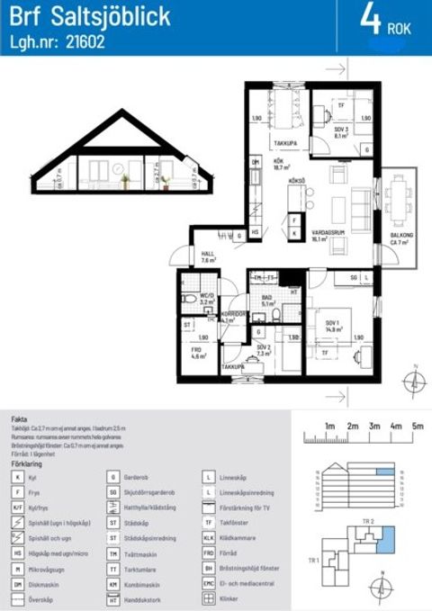 Bostadsrätt, Fisksätravägen 28, lgh 21602, Fisksätra, Nacka