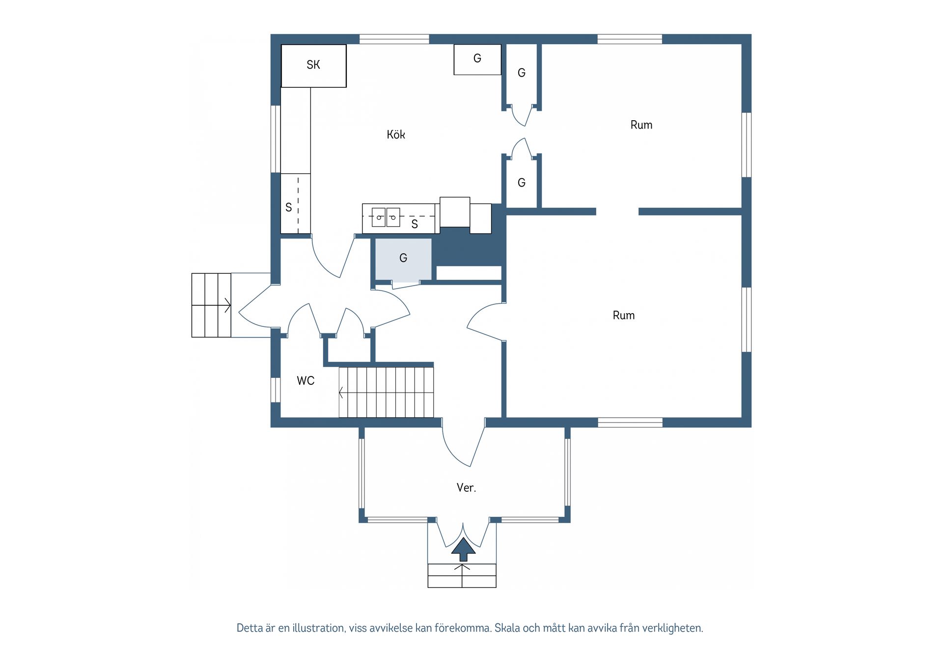 Villa, Broddby 123, Tobo, Tierp