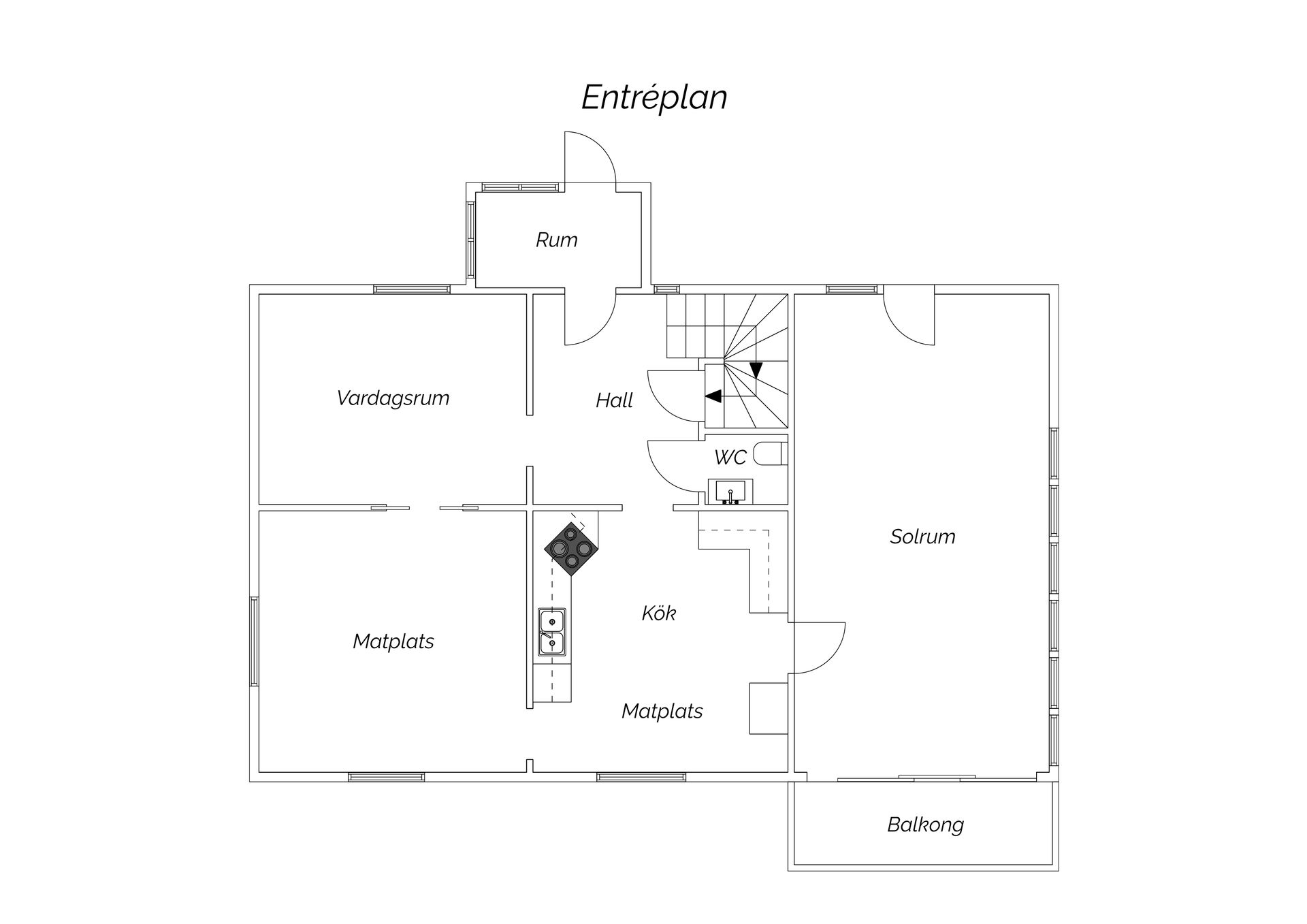 Villa, Torparvägen 5, Kramfors