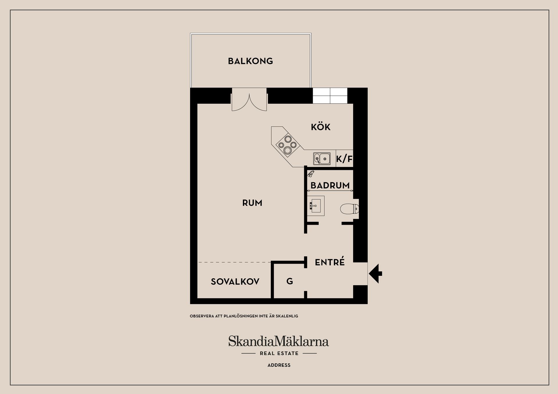 Bostadsrätt, Hallandsgatan 46A, Södermalm, Stockholm