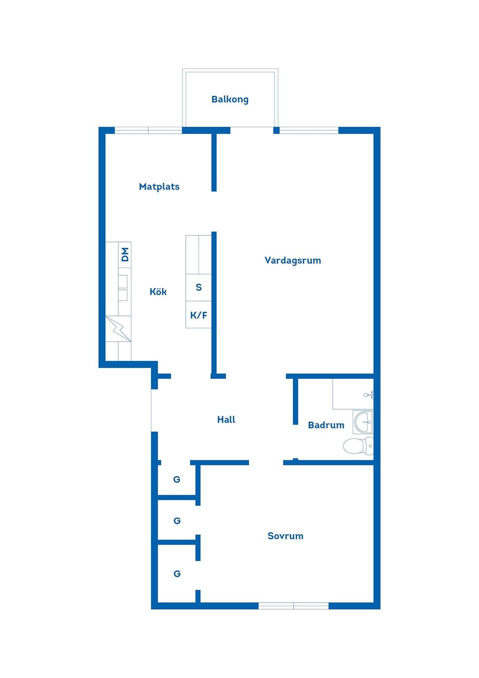 Bostadsrätt, Skogsgatan 9, Osby