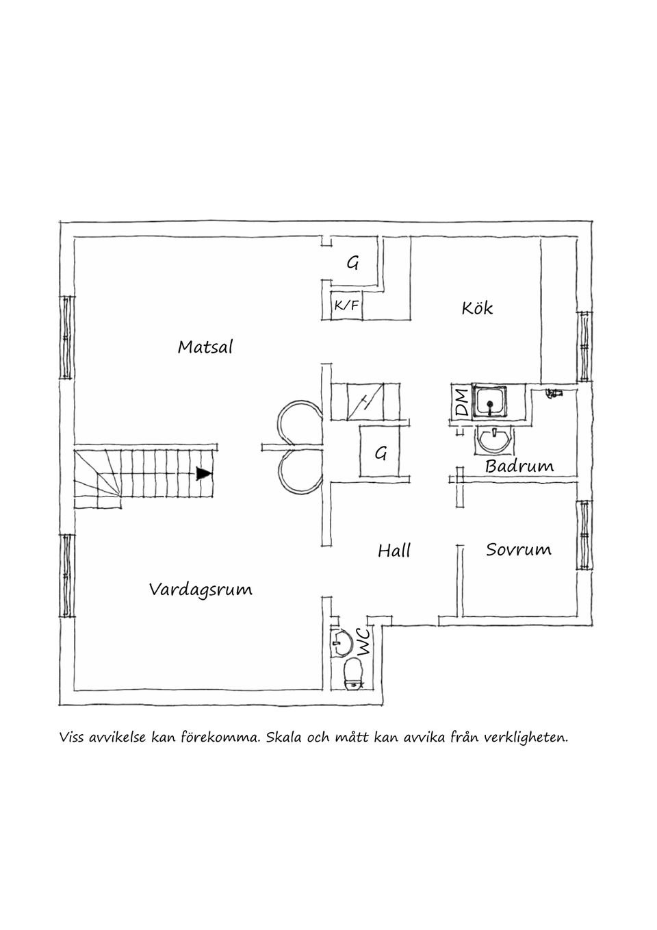 Bostadsrätt, Kungsängsgatan 64B, Kungsängen, Uppsala