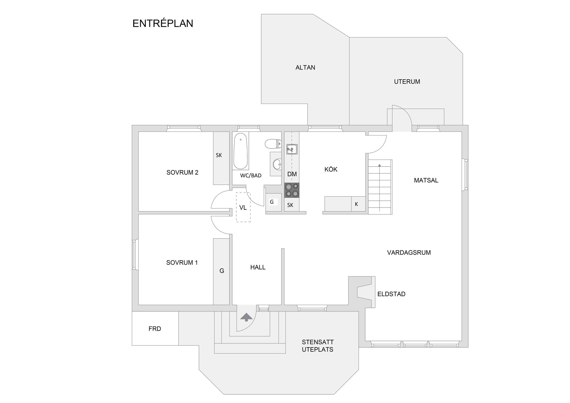 Villa, Castorvägen 24, Skälby, Järfälla