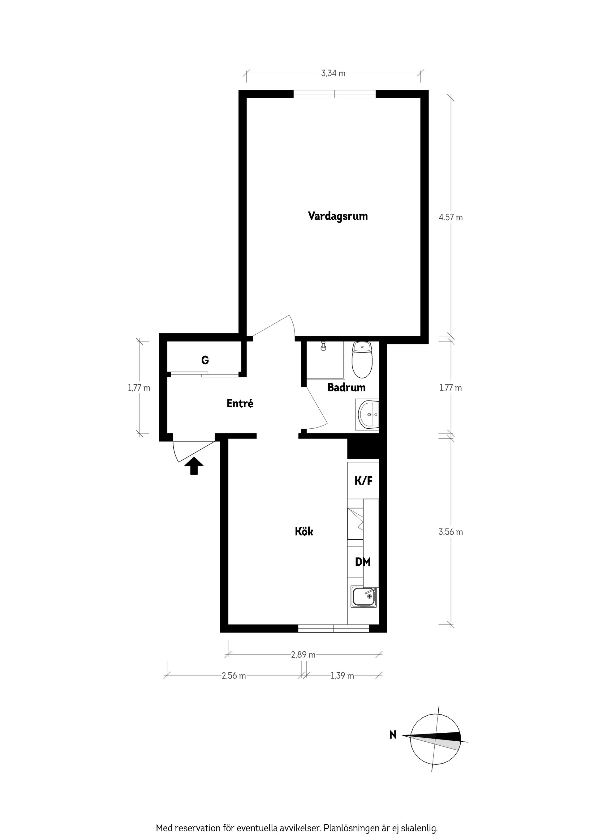 Bostadsrätt, Bisittaregatan 1B, Kålltorp, Göteborg