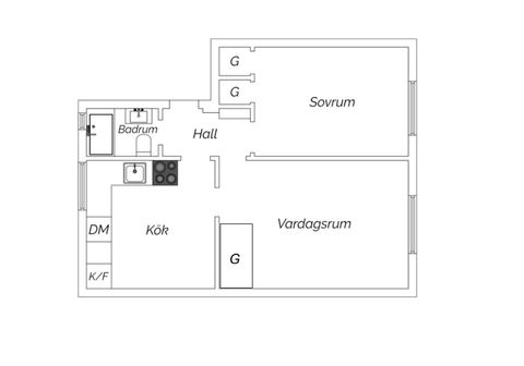 Bostadsrätt, Mellanbergsvägen 17, Hökmossen, Stockholm