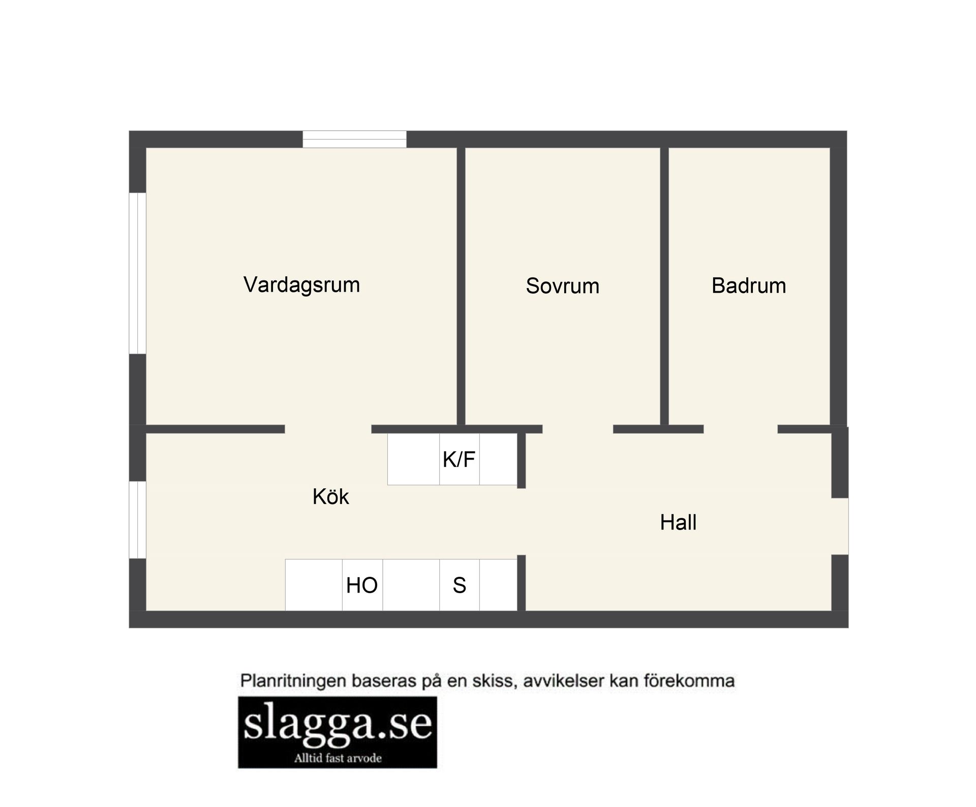 Bostadsrätt, Hagavägen 45, Hagalund, Borlänge