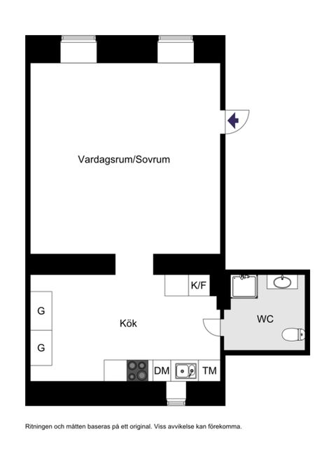 Bostadsrätt, Stationsgatan 32A, Halmstad centrum, Halmstad