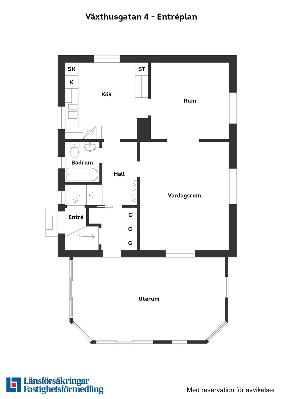 Villa, Växthusgatan 4, Veinge, Laholm
