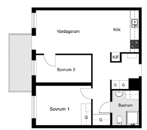 Bostadsrätt, Masugnsvägen 50, Bromma / Mariehäll, Stockholm