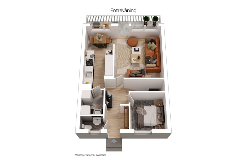 Radhus, Kransvägen 138, Trandared, Borås