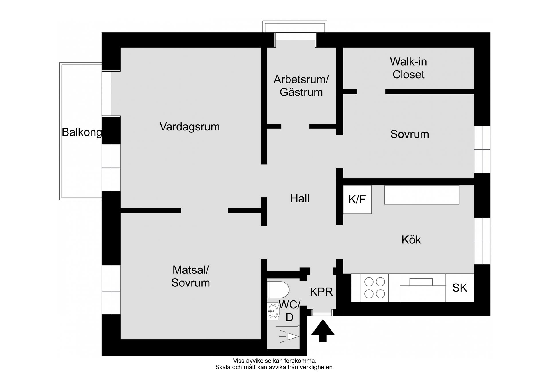 Bostadsrätt, Vaksalagatan 33A, Fålhagen, Uppsala