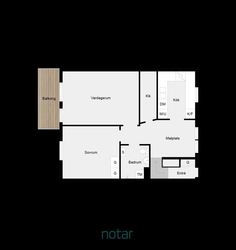 Bostadsrätt, Tre högars väg 58B, Linero, Lund