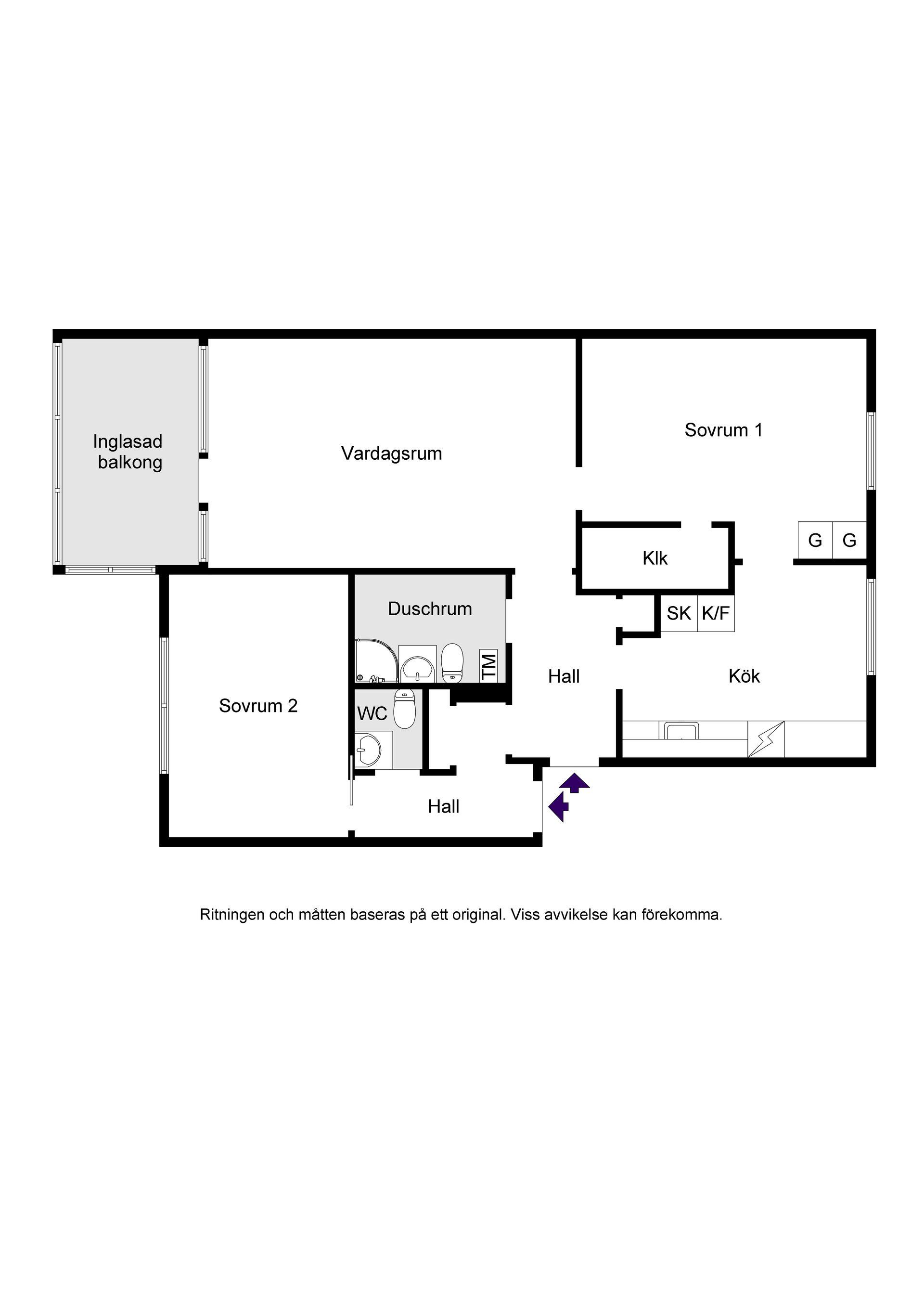 Bostadsrätt, Medborgargatan 63G, Skönsberg, Sundsvall