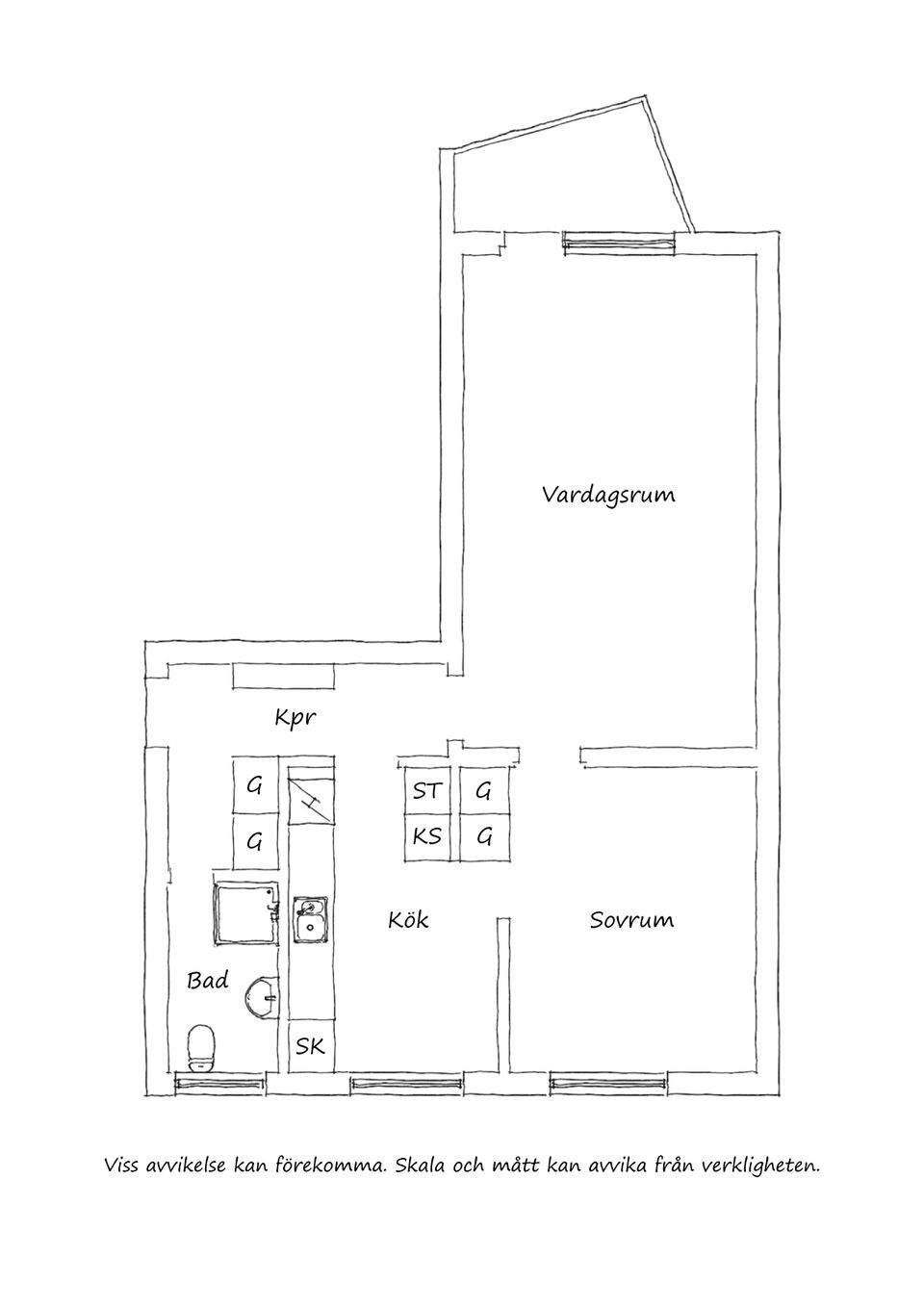 Bostadsrätt, Byggmästargatan 5A, Salabacke, Uppsala