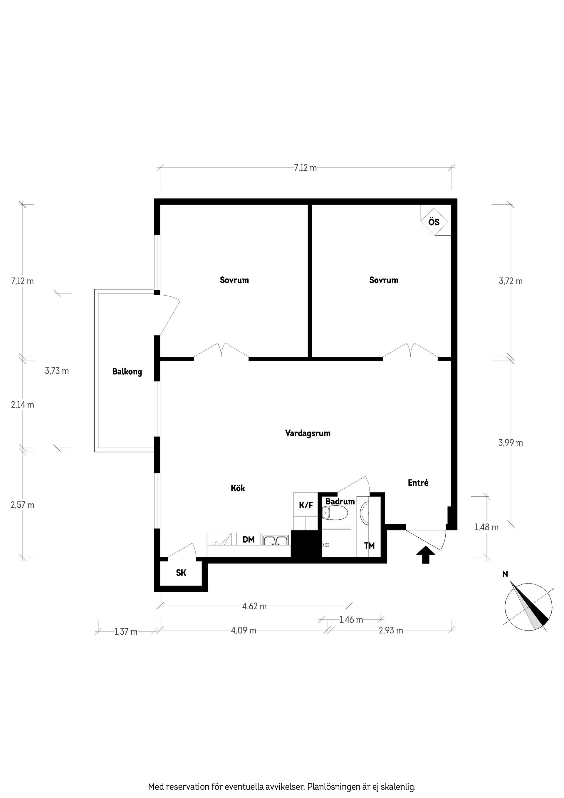 Bostadsrätt, Norra Gubberogatan 5, Olskroken, Göteborg