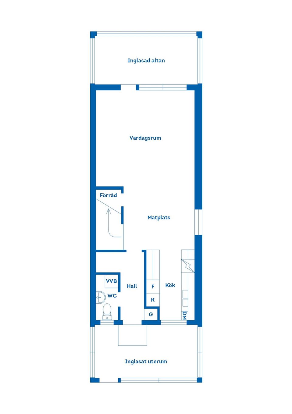 Villa, Radhus, Norrsättersgatan 12, Malmslätt, Linköping