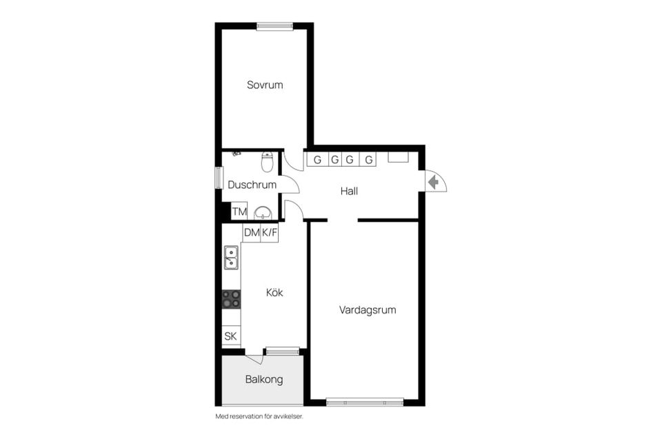 Bostadsrätt, Grindvägen 14a, Centralt - Grind, Norrtälje