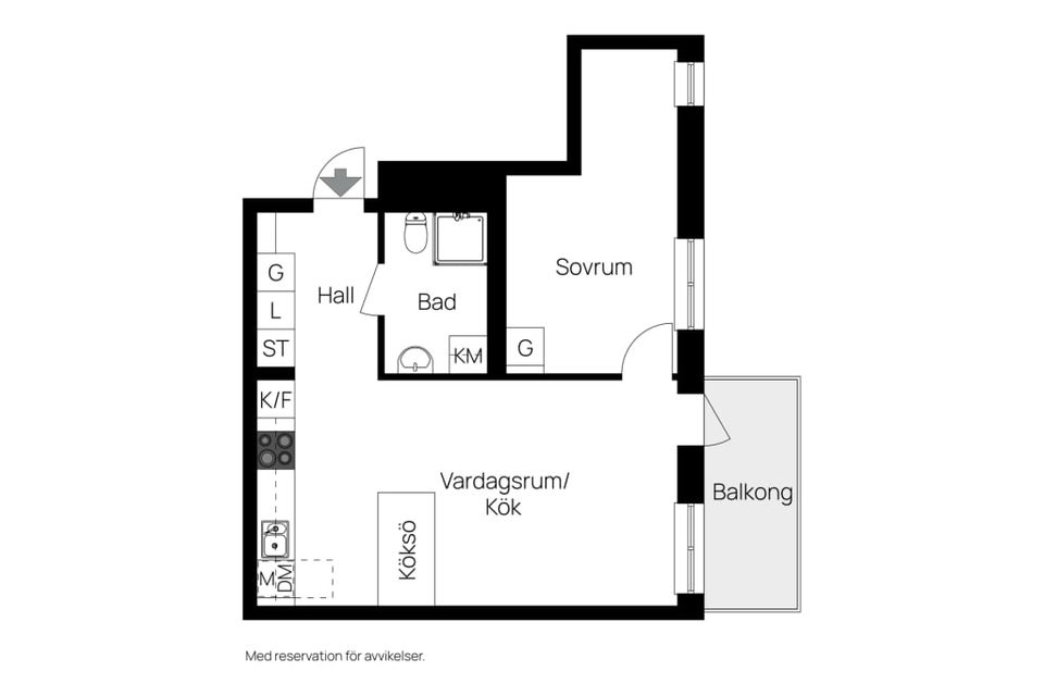 Bostadsrätt, Åkare Engströms Väg 7, 3 tr, Bromstensstaden, Stockholm