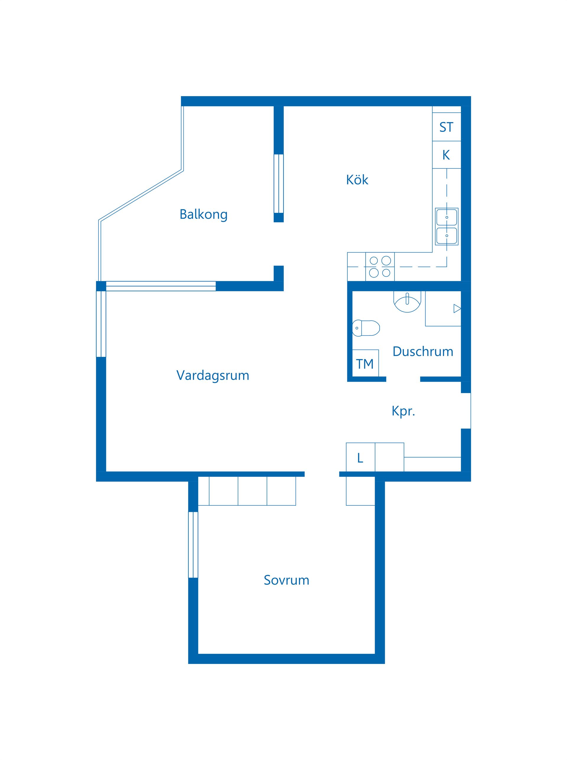 Bostadsrätt, Götgatan 3, Norrtälje stad - Grossgärdet, Norrtälje