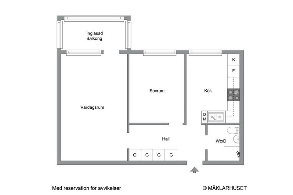 Bostadsrätt, Sockerbruksgatan 9 A, Centrum, Ängelholm