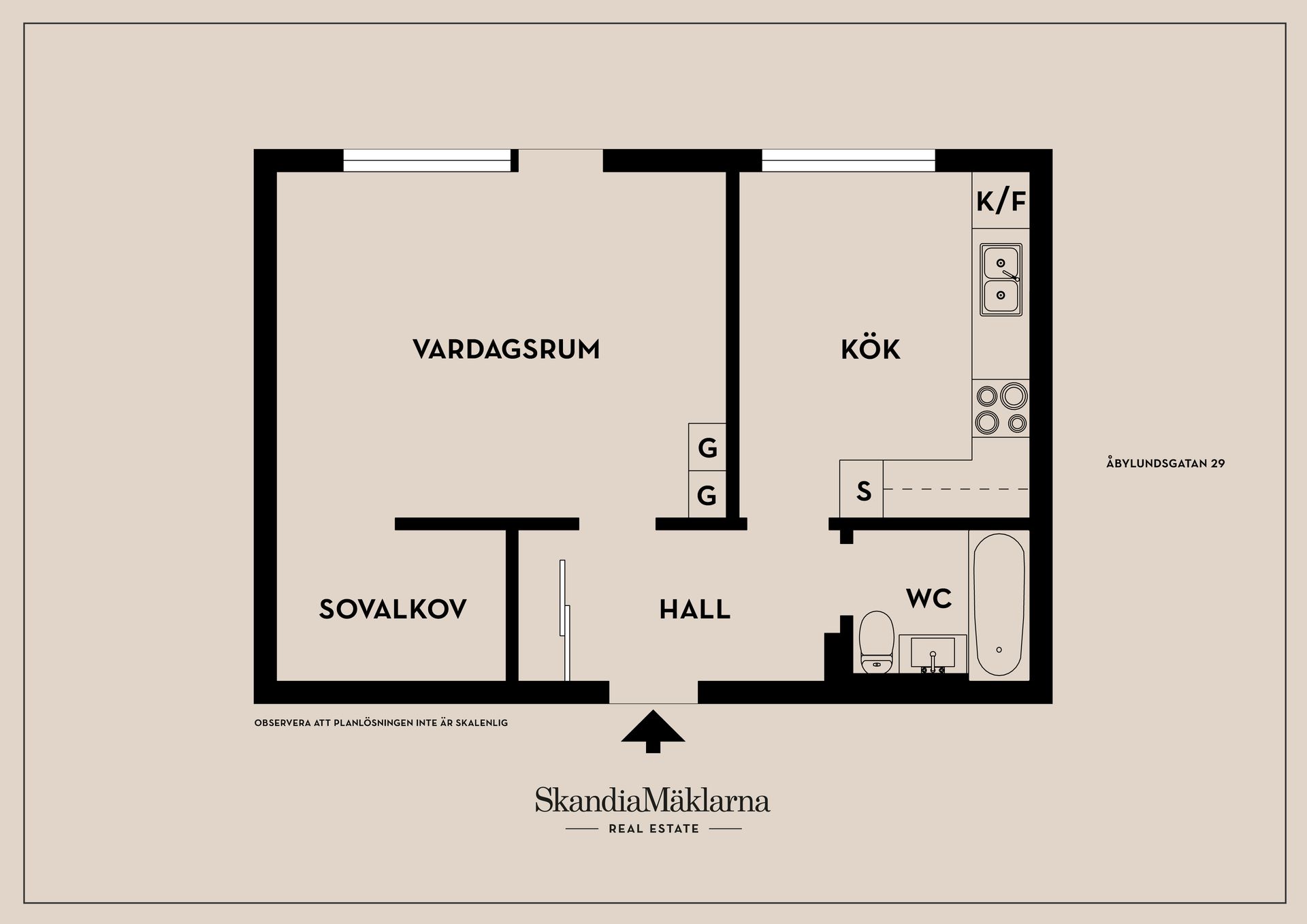 Bostadsrätt, Åbylundsgatan 29, Åbylund, Linköping