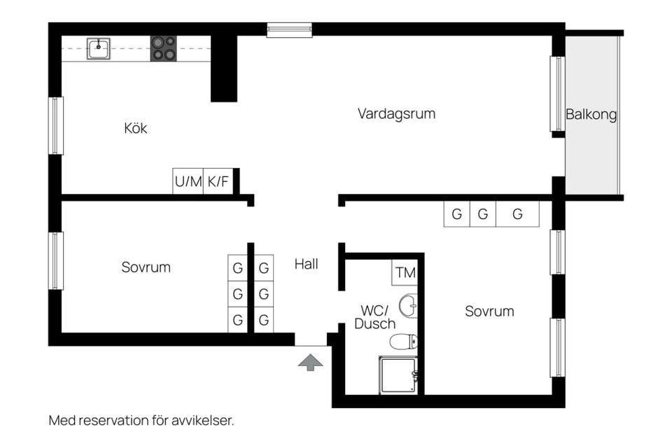 Bostadsrätt, Bodagatan 28, Boda, Borås