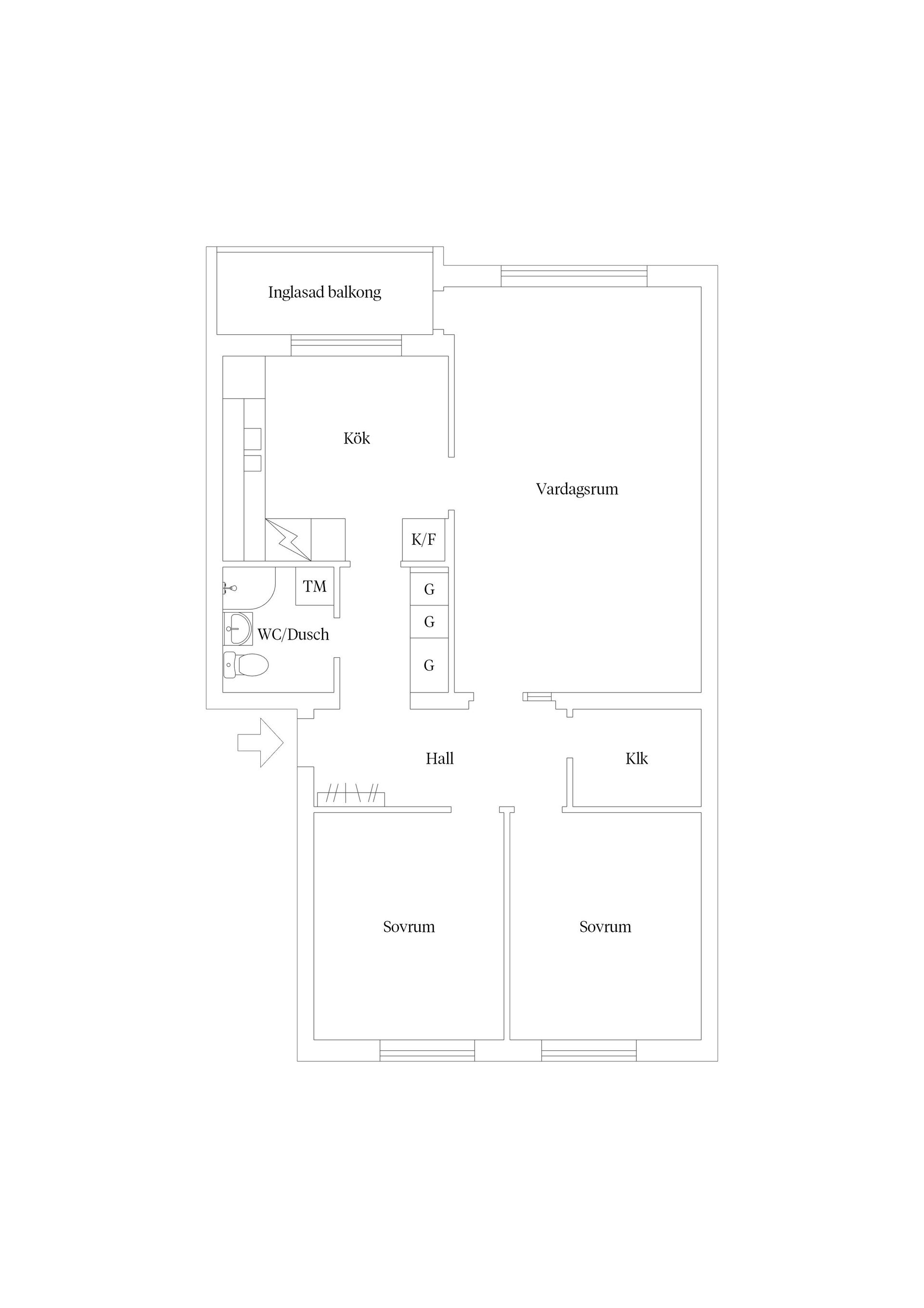 Bostadsrätt, Högomsvägen 42, Granlo, Sundsvall