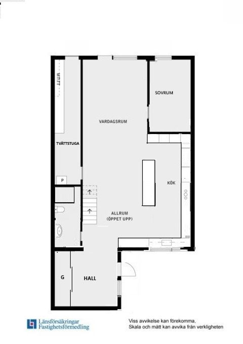 Villa, Radhus, Bergvägen 33, Rickeby, Vallentuna