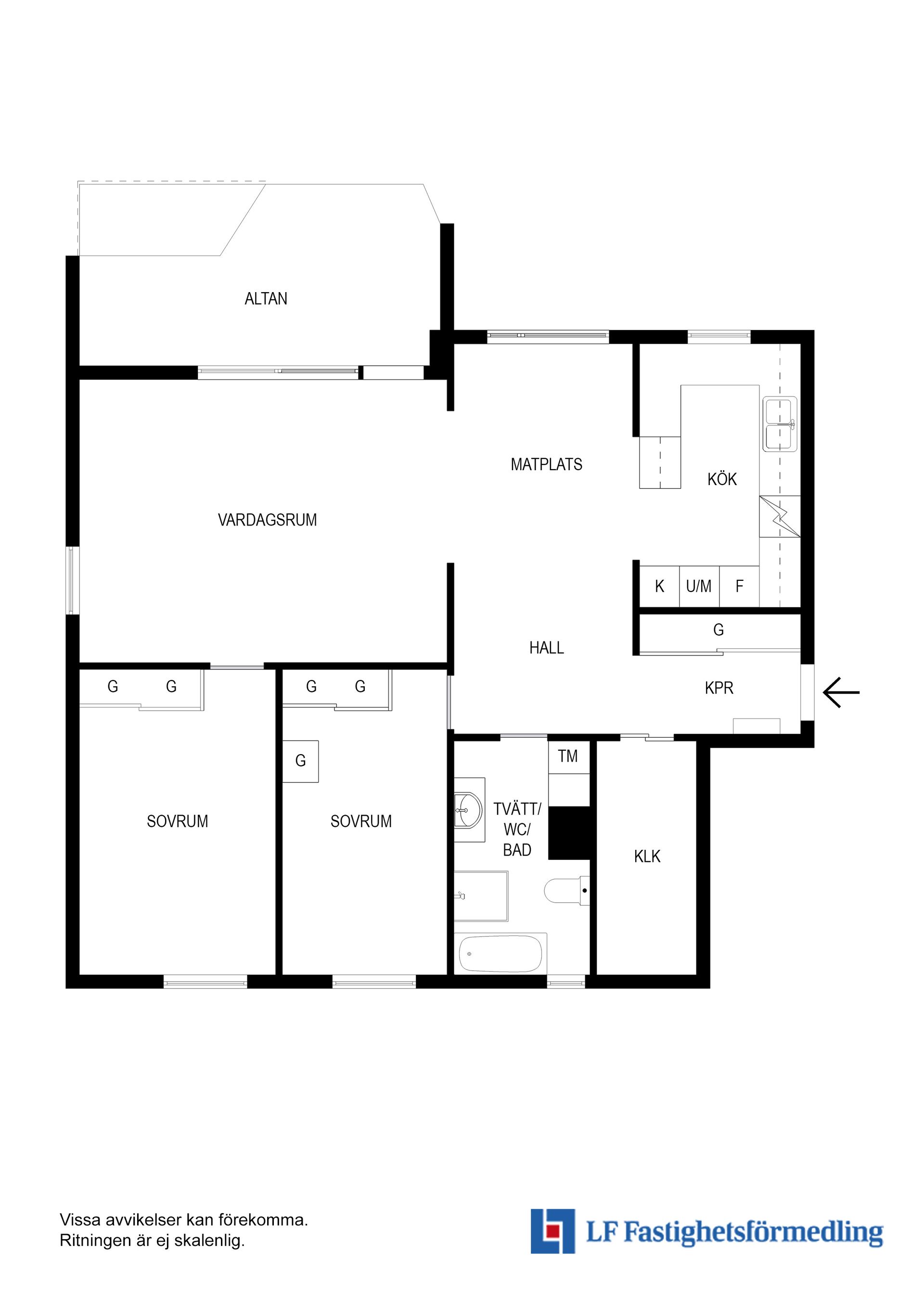 Bostadsrätt, Häggviksvägen 17A, Häggvik, Sollentuna