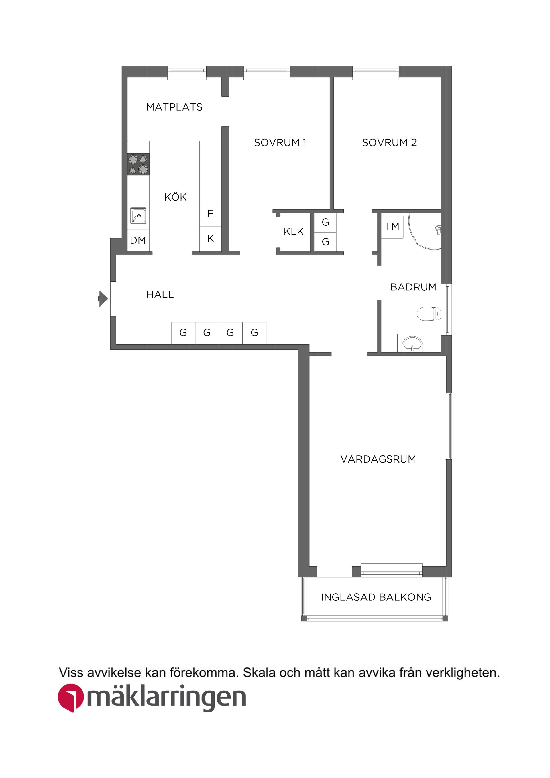 Bostadsrätt, Gränsvägen 28, Västerhaninge, Haninge