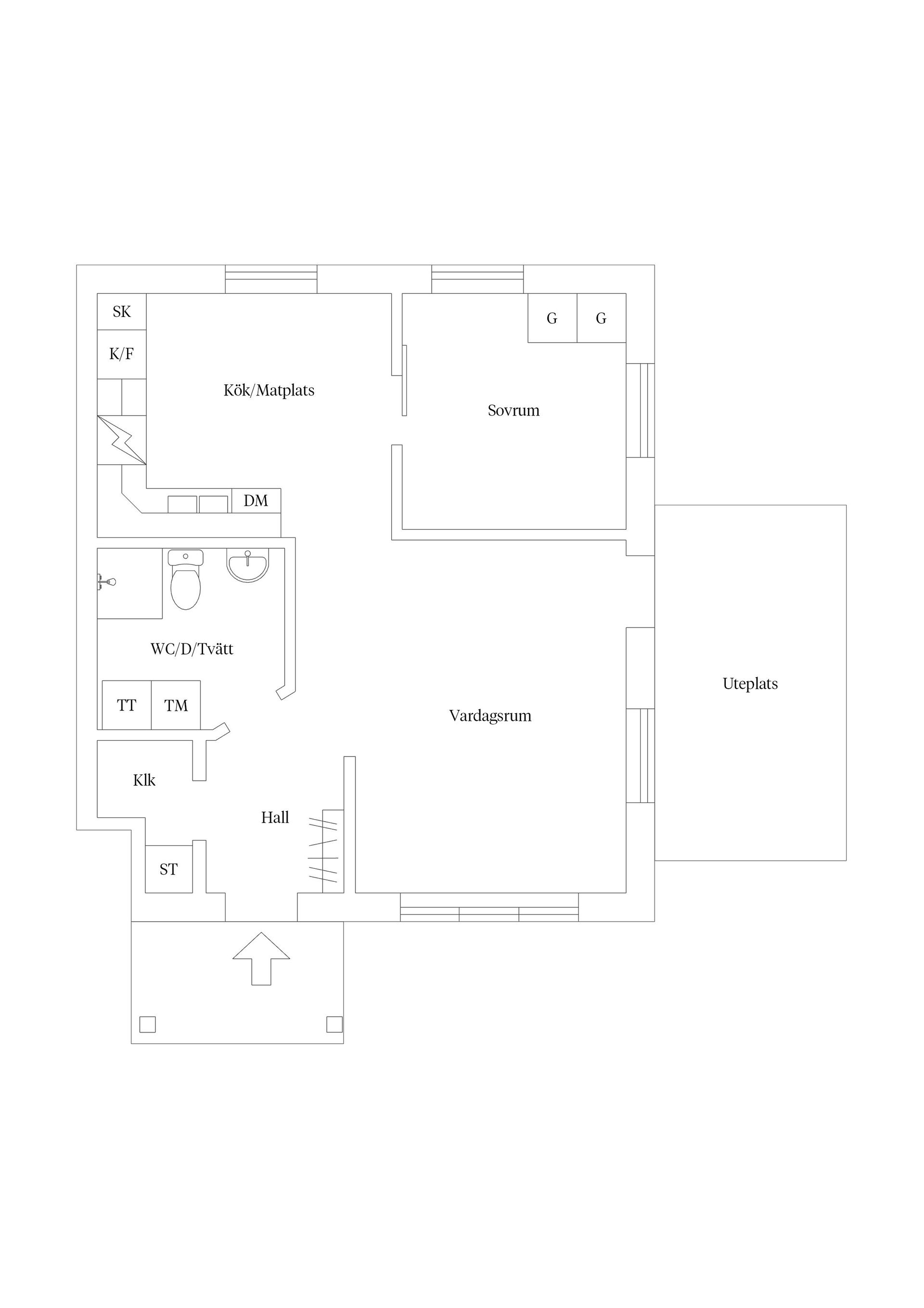 Bostadsrätt, Kungsgårdsvägen 52B, Skälby, Kalmar