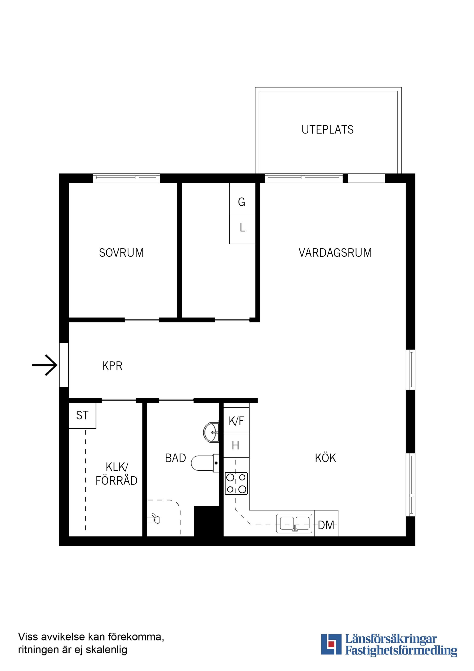 Bostadsrätt, Fruängstorget 15, Fruängen, Stockholm