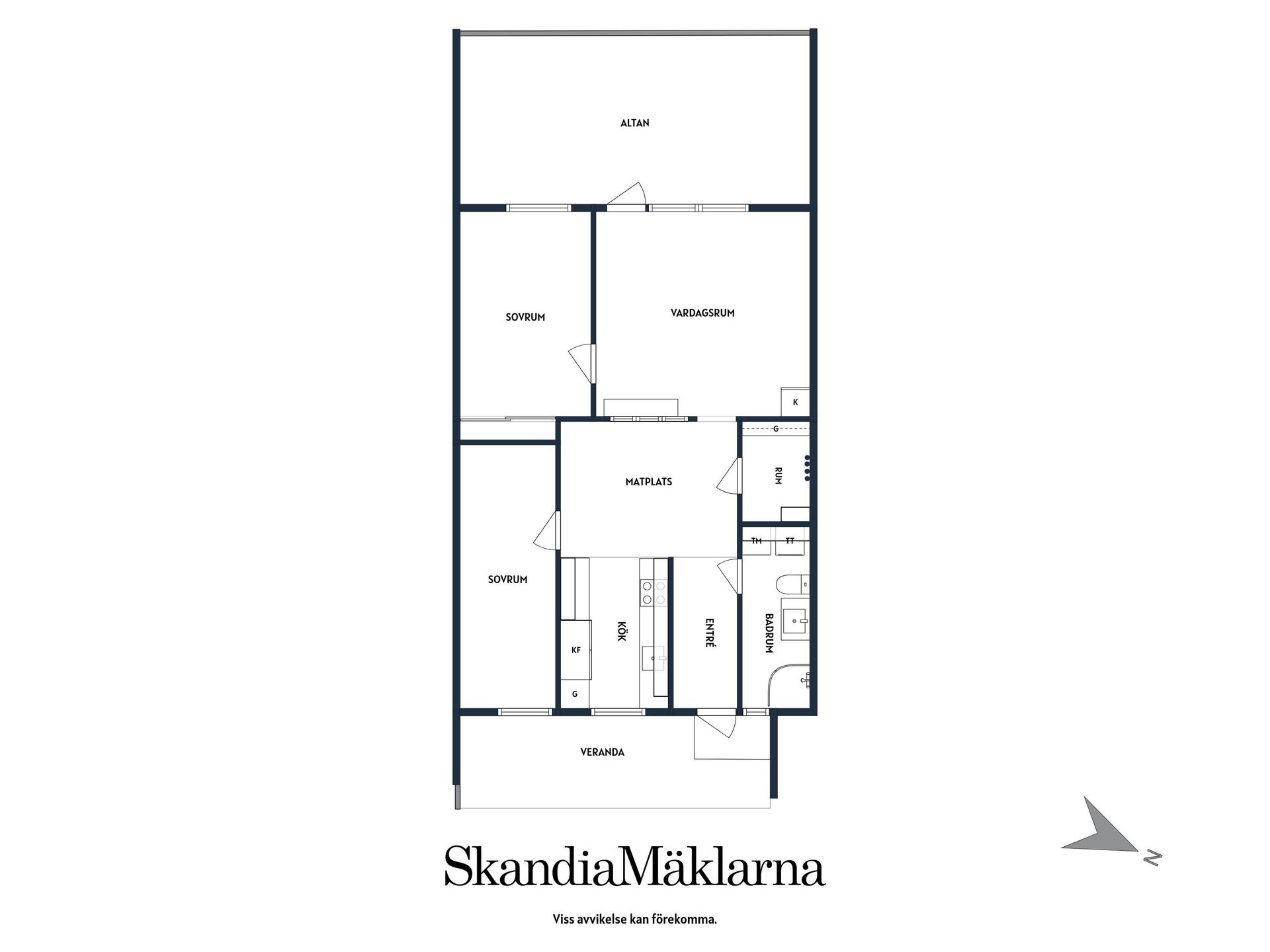 Bostadsrätt, Hästskovägen 4A, Stadsskogen, Strängnäs