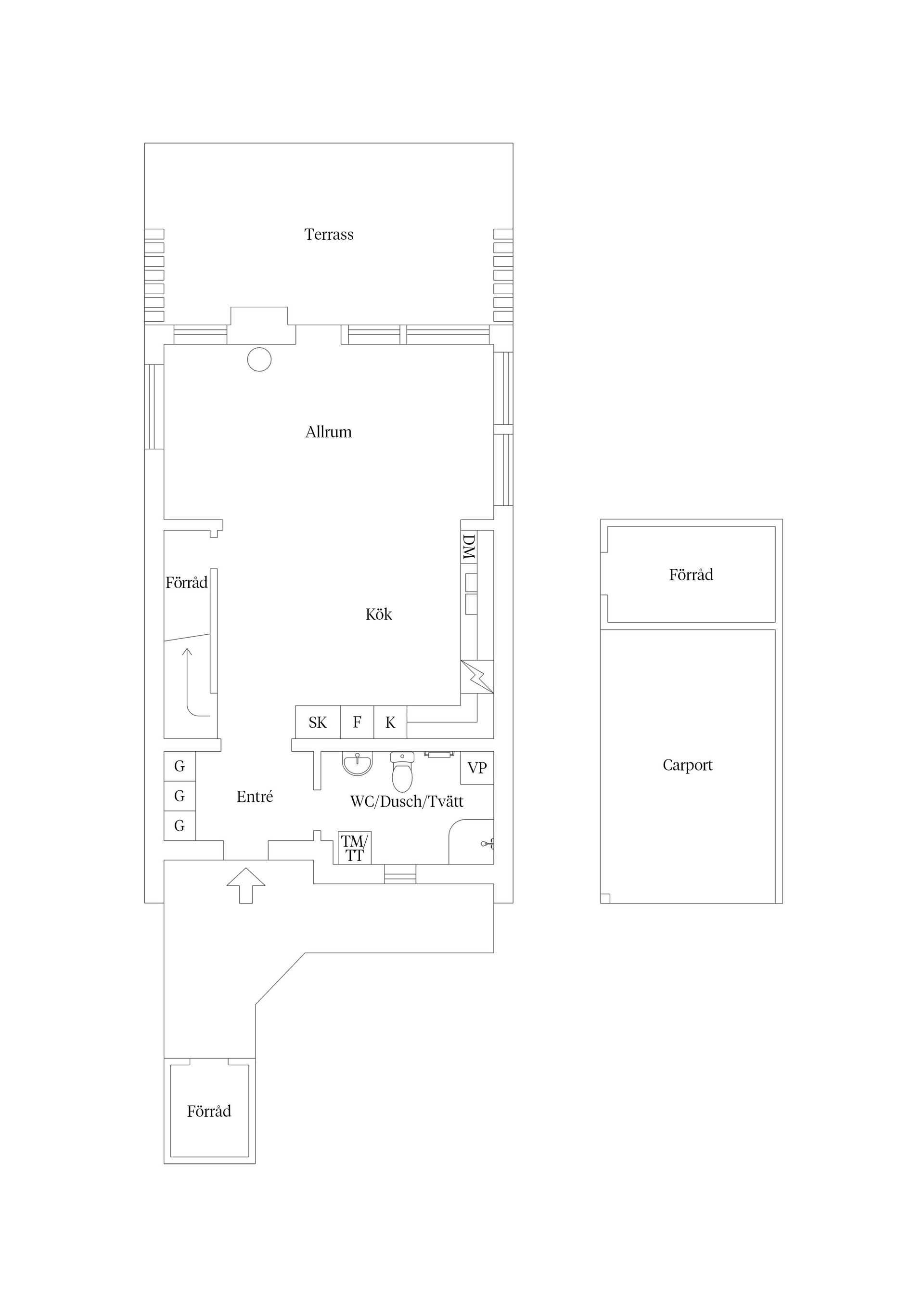 Bostadsrätt, Villa, Tröskvägen 3, Ås, Krokom