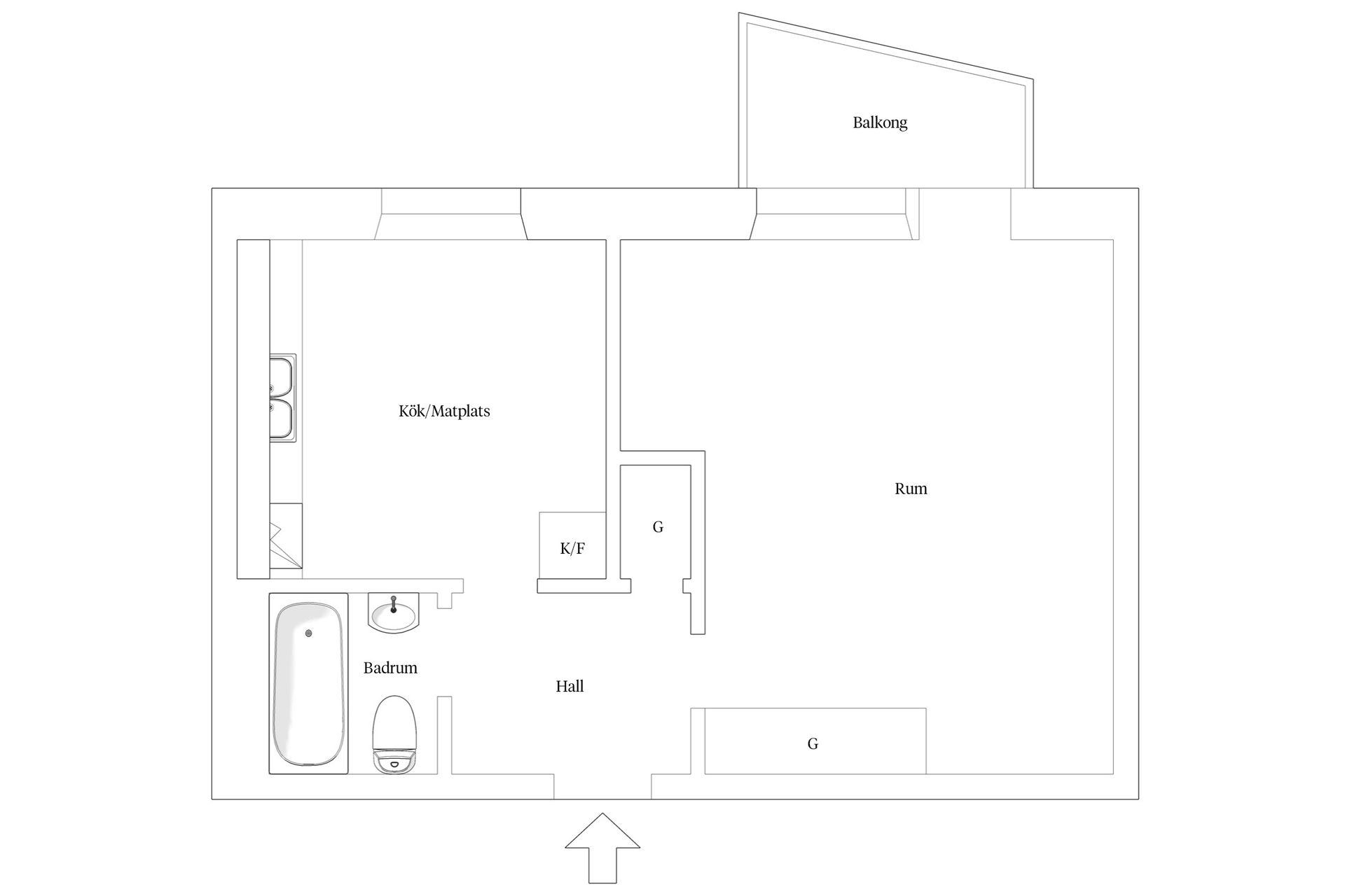 Bostadsrätt, Viskgatan 6A, Eneborg, Helsingborg