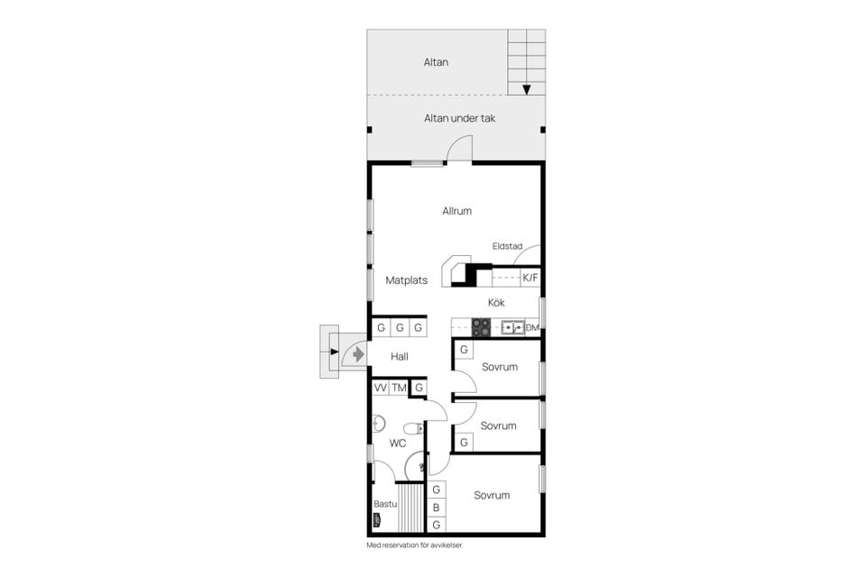 Villa, Södra Dragsviken 627, Drag, Kalmar