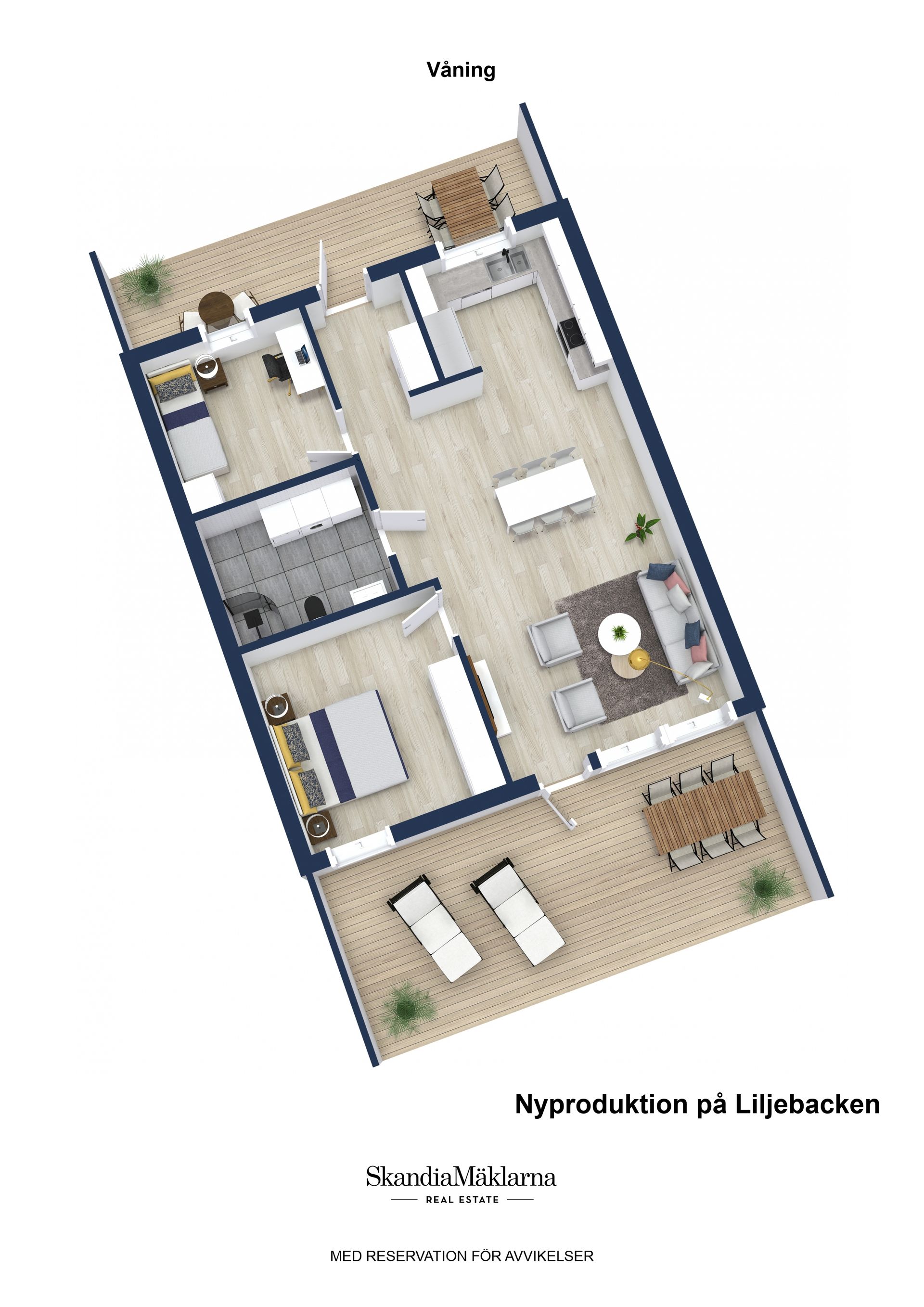 Radhus, Liljekonvaljvägen 1B, Liljebacken, Skutskär, Älvkarleby