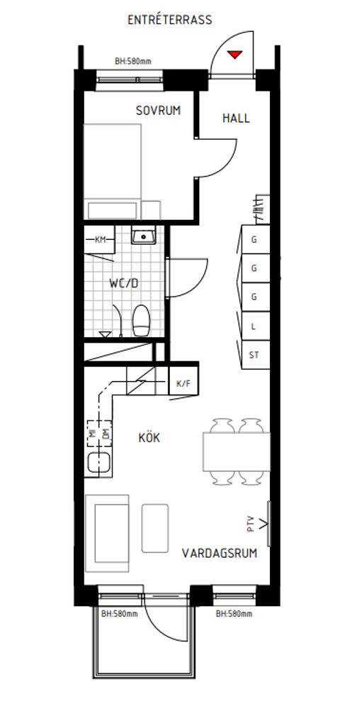 Bostadsrätt, Radiusbacken 39, Midsommarkransen/Telefonplan, Stockholm