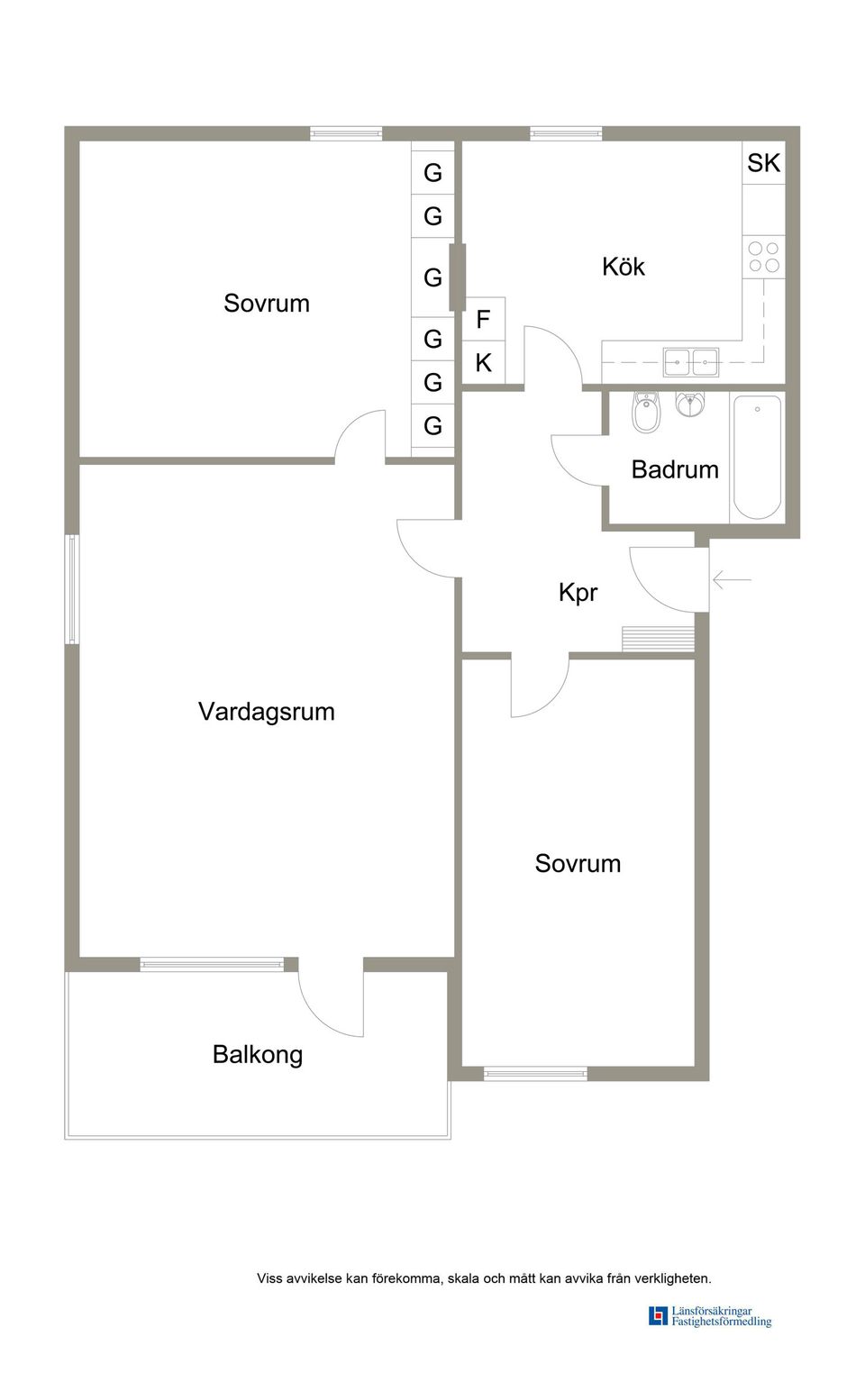 Bostadsrätt, Ågärdsgatan 2A, Karlsdal, Köping