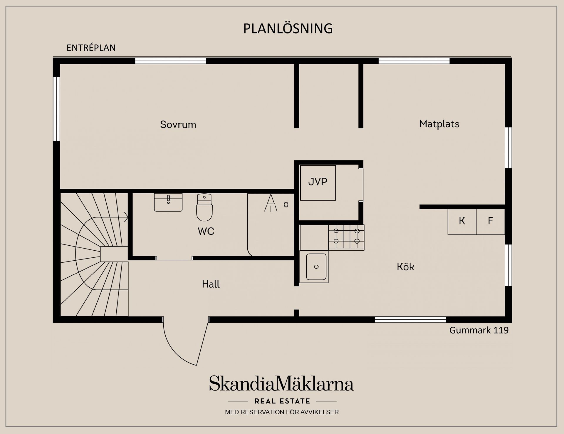 Villa, Gummark 119, Skellefteå