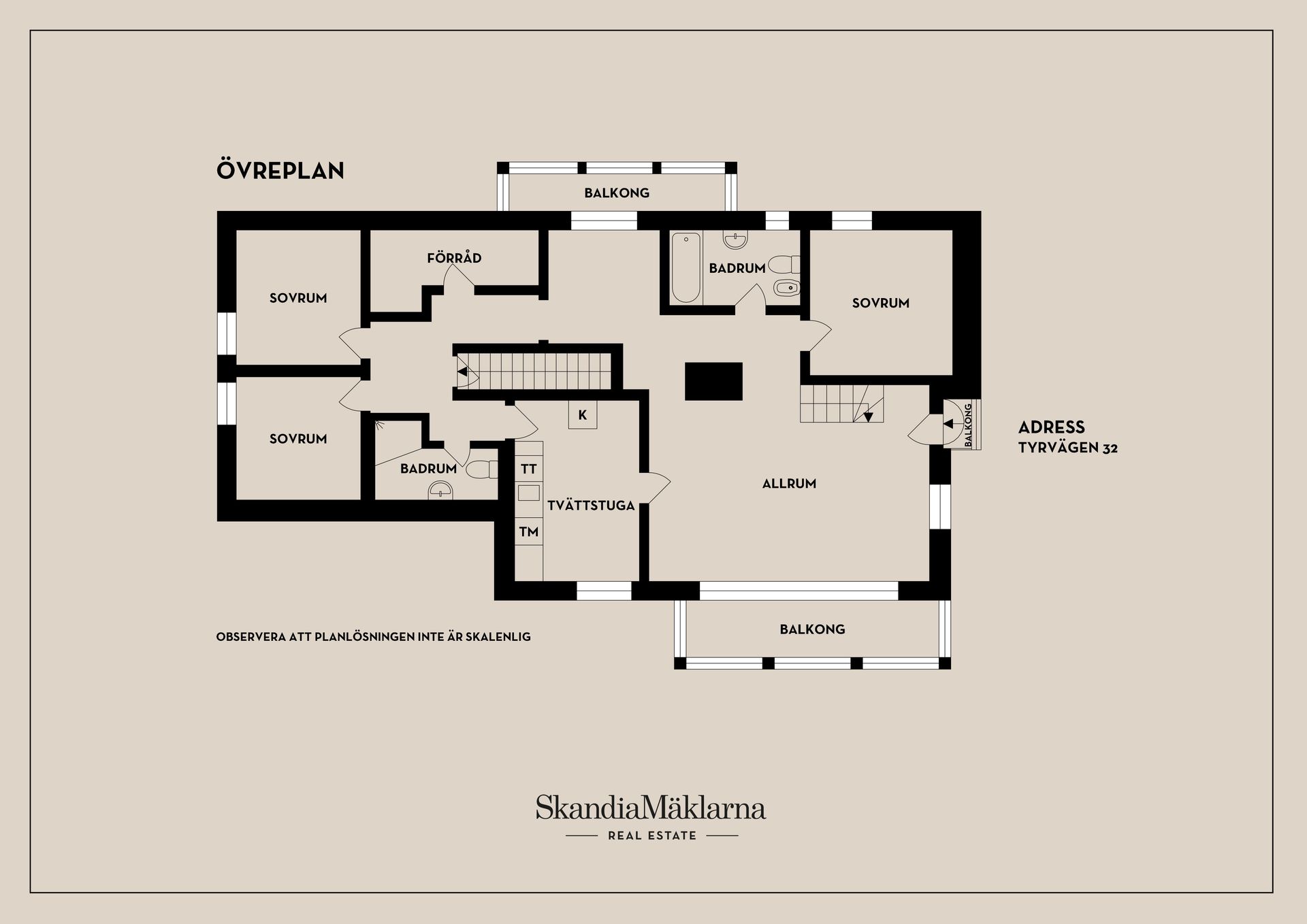 Villa, Tyrvägen 32, Nacka