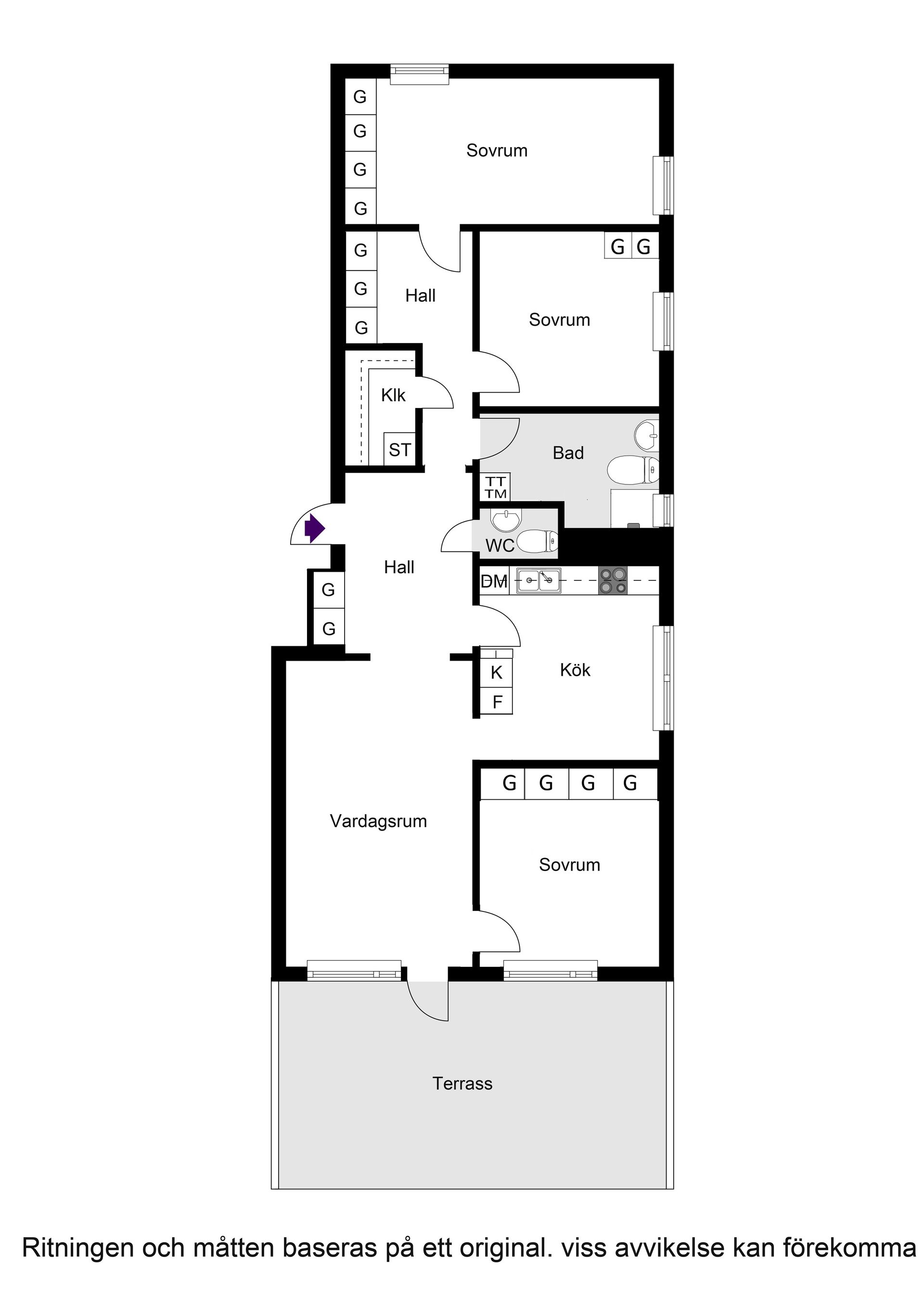 Bostadsrätt, Turbingränd 11, Kallhäll, Järfälla