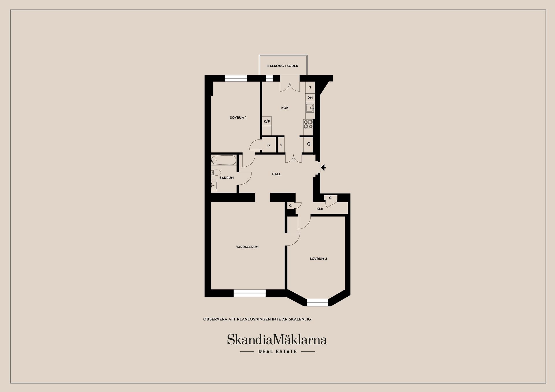 Bostadsrätt, Ringvägen 108, Södermalm, Stockholm