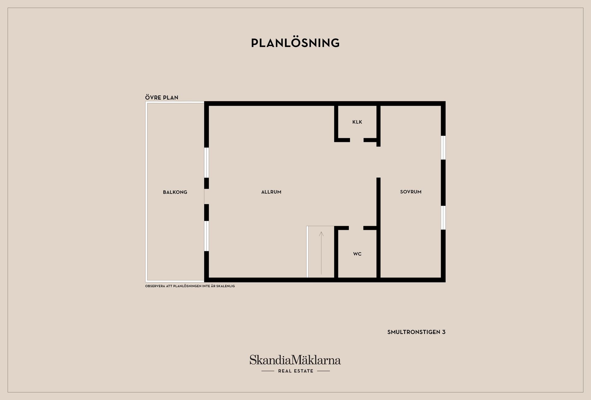 Villa, Smultronstigen 3, Norra Skogen, Karlsborg