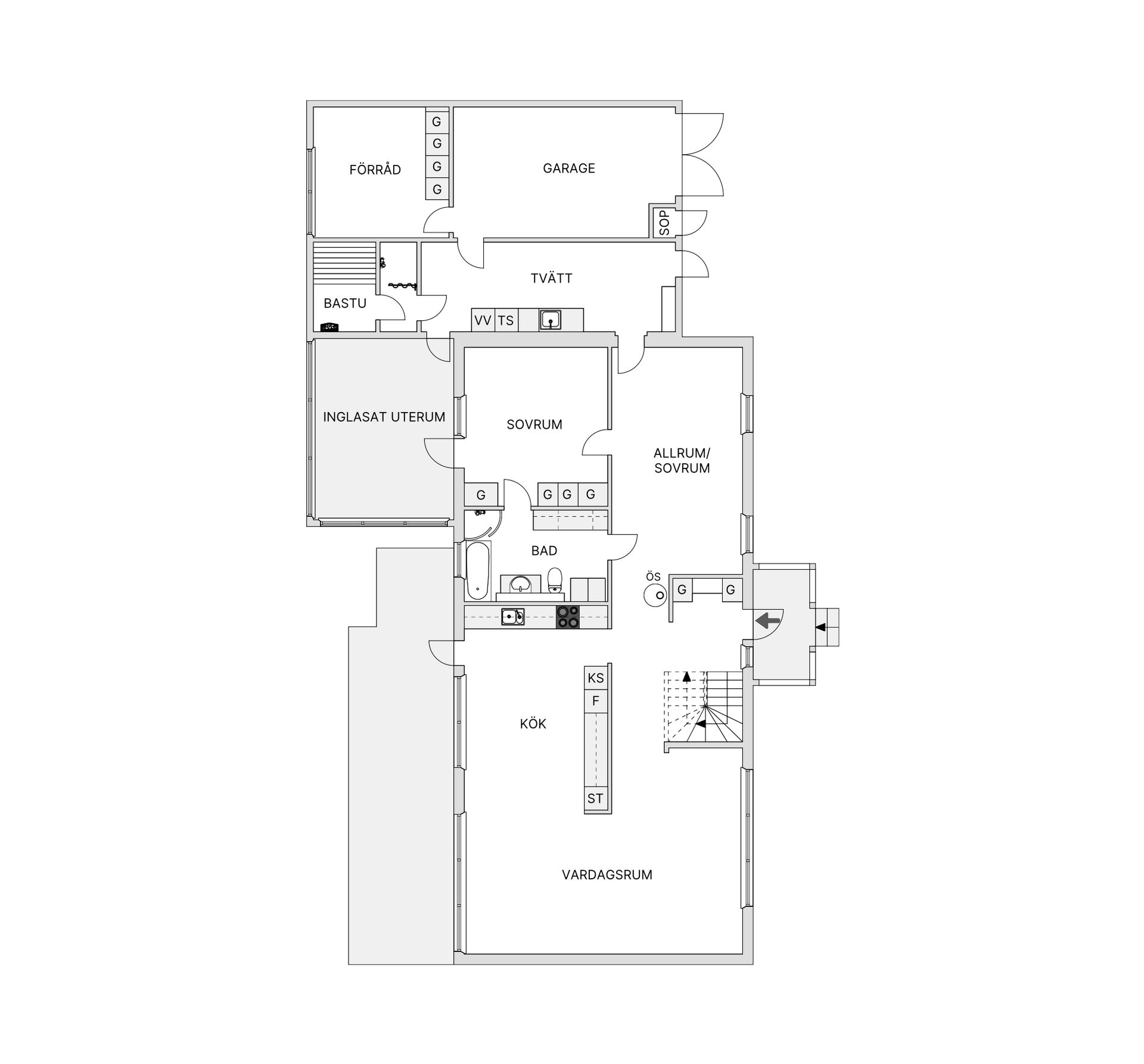 Villa, Stugulandet 10, Simlångsdalen, Halmstad