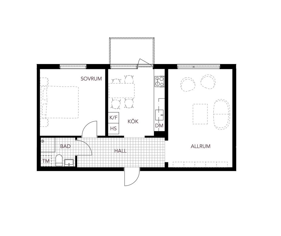 Bostadsrätt, Huvudstagatan 20, nb, Huvudsta,   Västra Skogen,    Solna, Solna