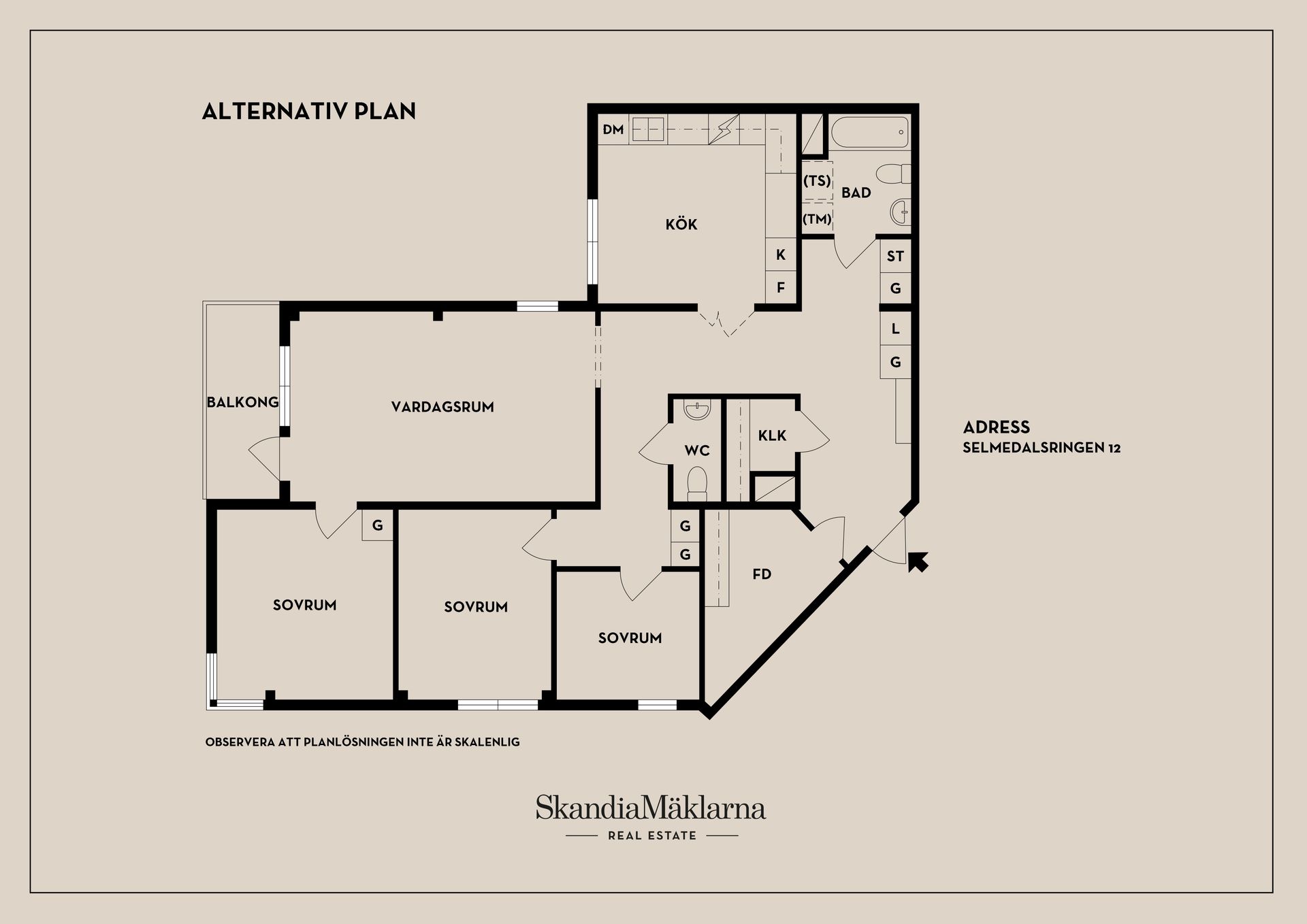 Bostadsrätt, Selmedalsringen 12, Hägerstenshamnen, Stockholm