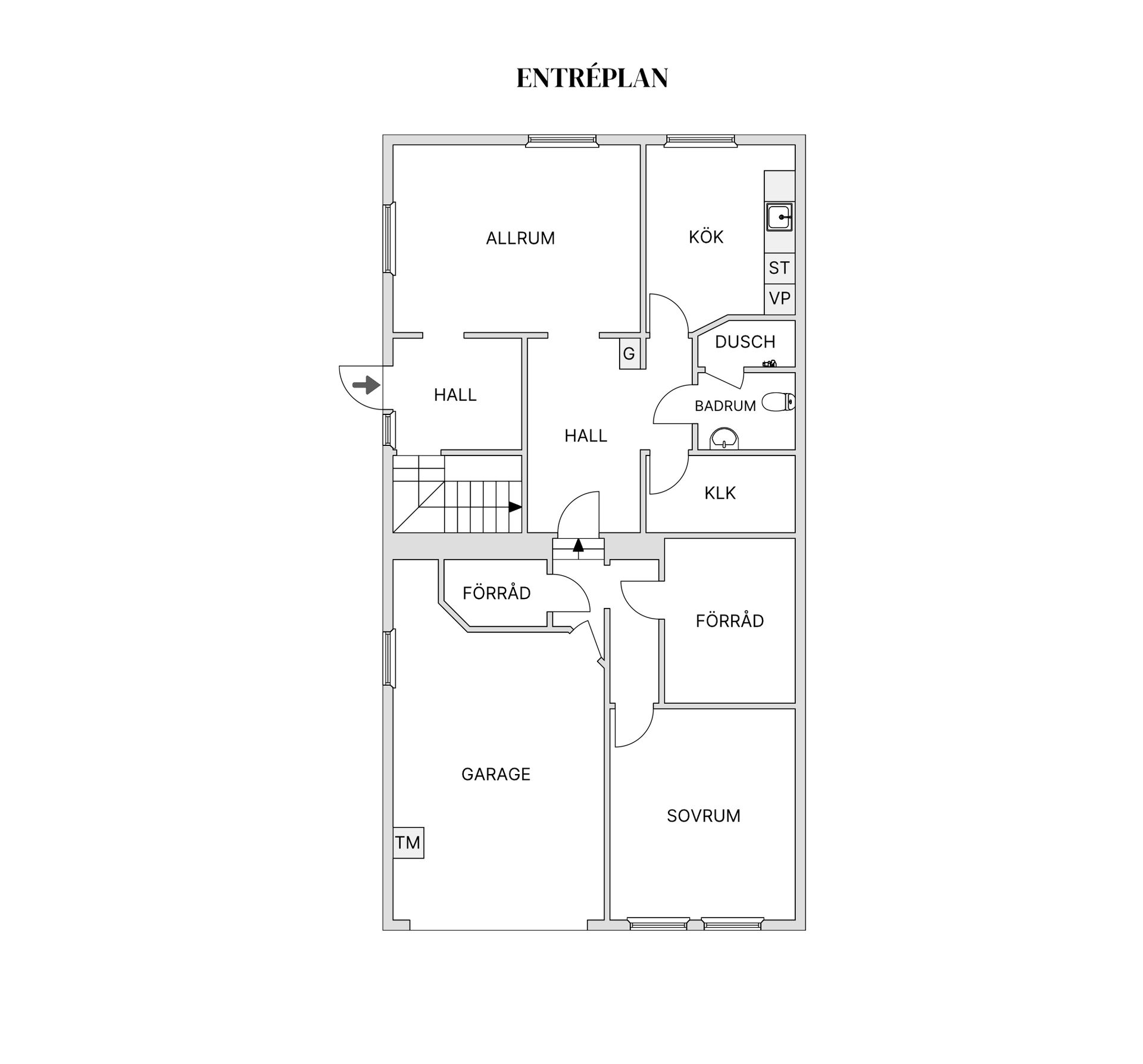 Villa, Sandliden 4, Bohus, Ale