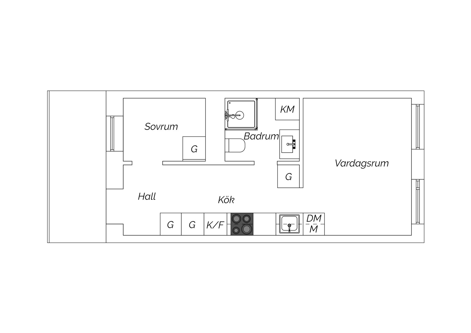 Bostadsrätt, LM Ericssons väg 24, Telefonplan, Stockholm